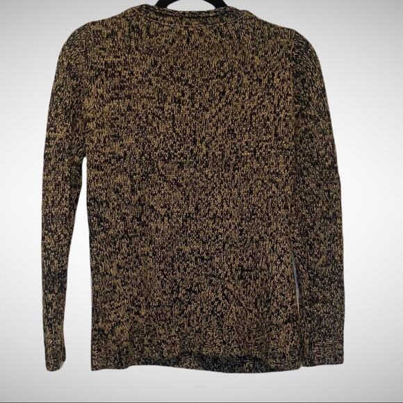 Carol Rose Marled Knit rolled collar Sweater size M - Picture 2 of 8